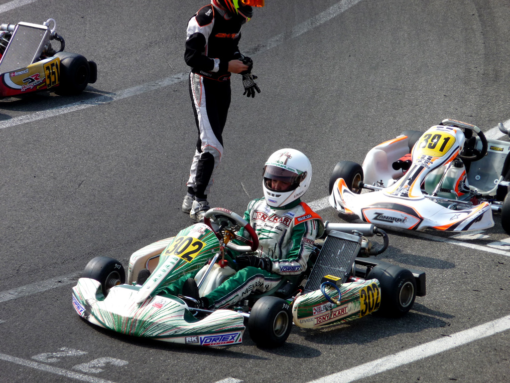 Nicklas Nielsen blev bedste danske deltager i KF3 klassen på Sarno
(Foto: Nielsen Motorsport)